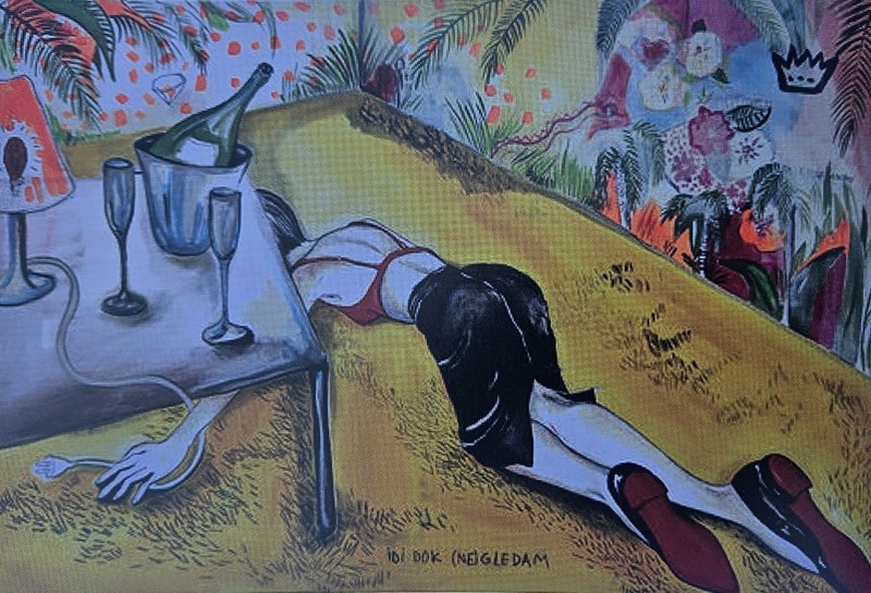Bez naziva — kombinovana tehnika
