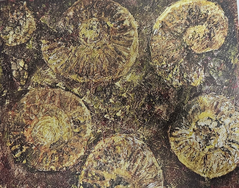 Fosil — ulje na platnu